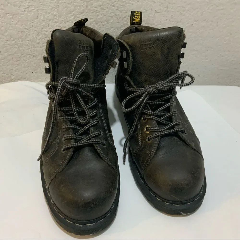 DOC MARTENS Diego men's high top chunky lace-up work boots size 13